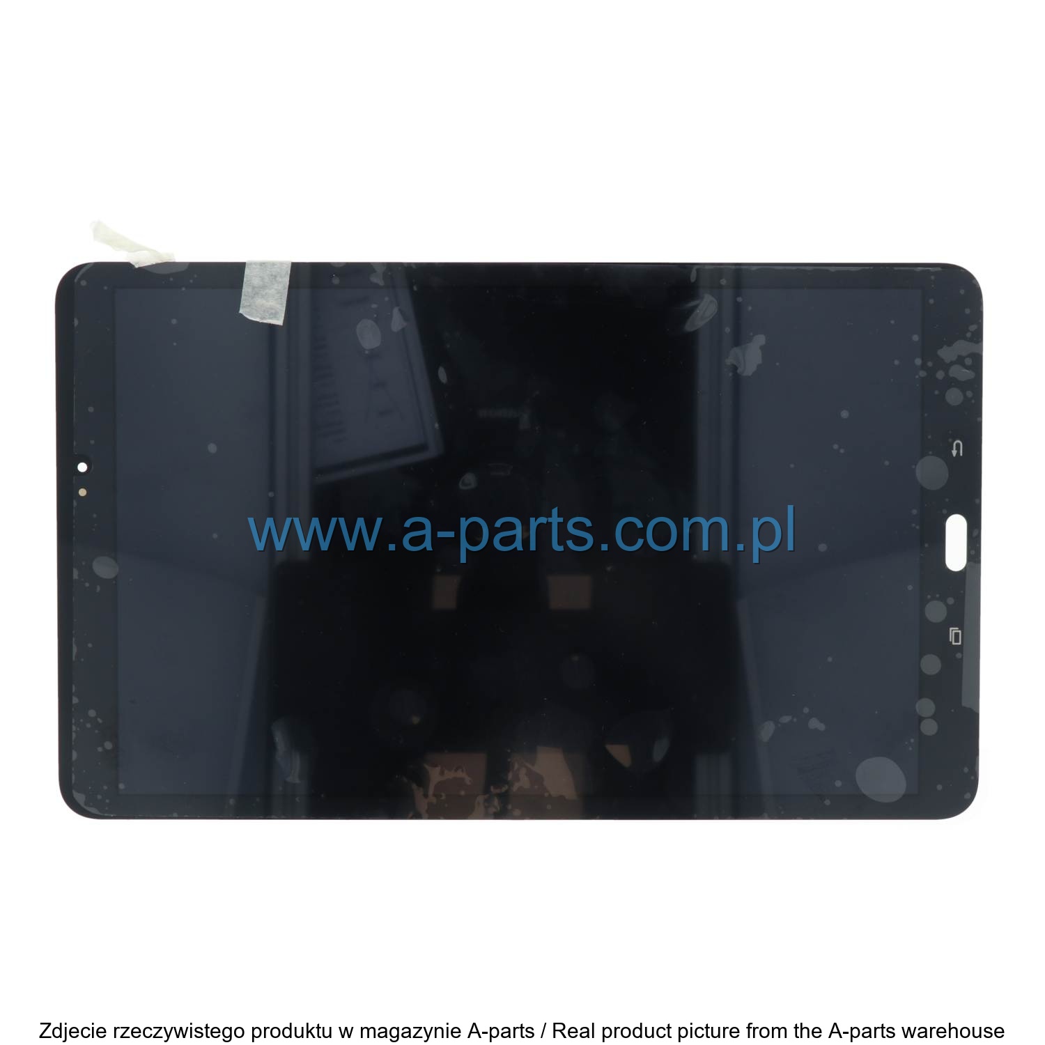WYŚWIETLACZ LCD + EKRAN DOTYKOWY SAMSUNG GALAXY TAB A 10.1 CALI (2016) T580 / T585 / P580 / P585 / P585Y ODNOWIONY (REFURBISHED)FOG CZARNY — zdjęcie 2 z 2