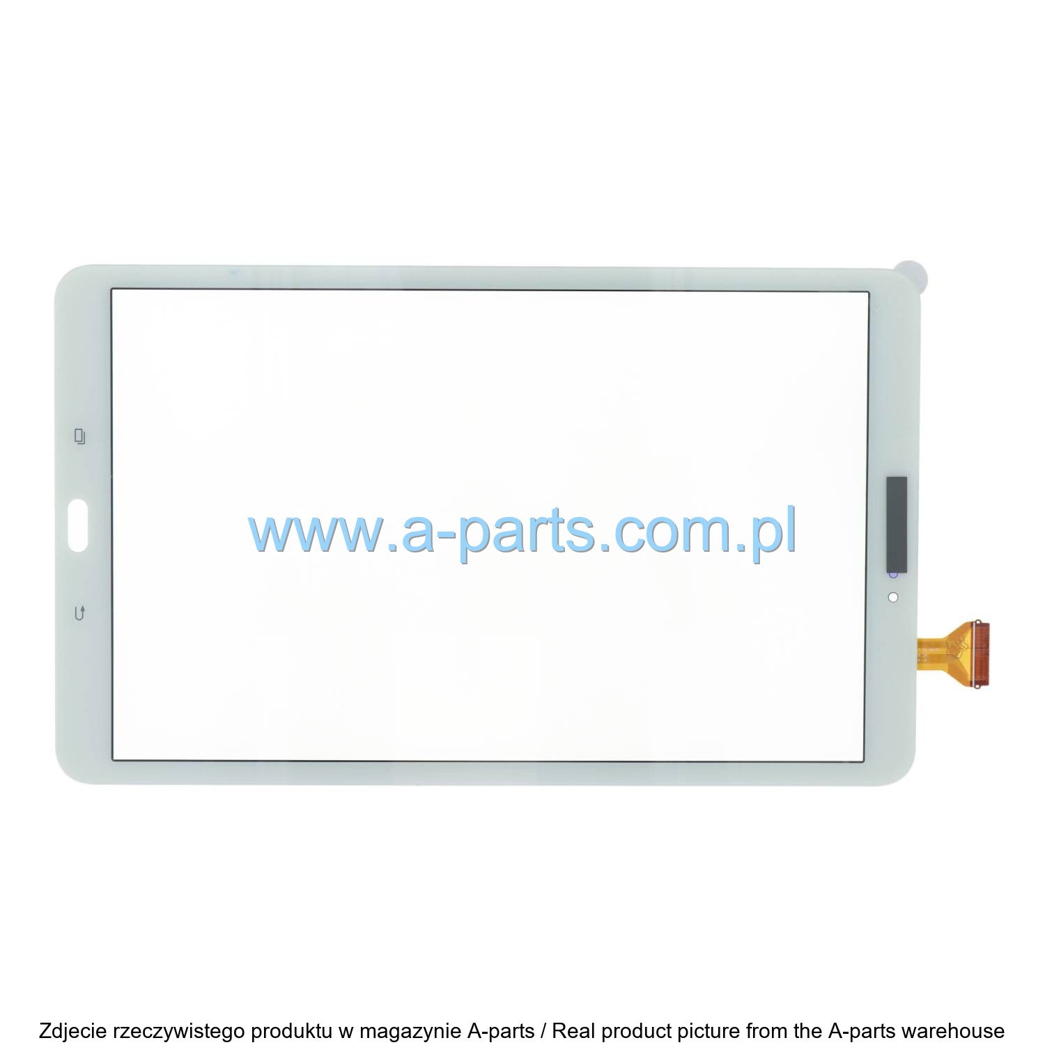 EKRAN DOTYKOWY SAMSUNG GALAXY TAB A 10.1 CALI (2016) T580 / T585 / P580 / P585 / P585Y BIAŁY — zdjęcie 2 z 2