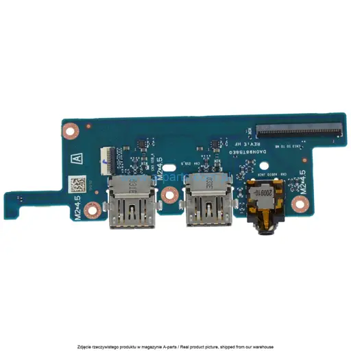 GNIAZDO ŁADOWANIA PŁYTKA USB HUAWEI MATEBOOK 15 - 02353KKH ( ORYGINALNE )