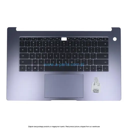 OBUDOWA PRZEDNIA Z KLAWIATURĄ HUAWEI MATEBOOK 15 - SZARY - 02353LPG ( ORYGINALNA )