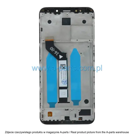WYŚWIETLACZ LCD + EKRAN DOTYKOWY XIAOMI REDMI 5 PLUS INCELL Z RAMKĄ CZARNY