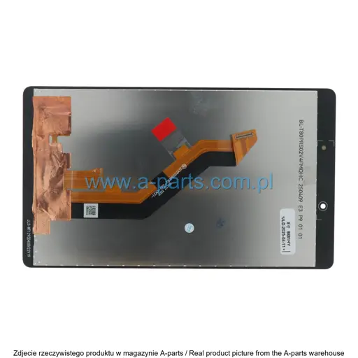 WYŚWIETLACZ LCD + EKRAN DOTYKOWY SAMSUNG GALAXY TAB A 8.0 CALI (2019) T290 ODNOWIONY FOG Z RAMKĄ BIAŁY
