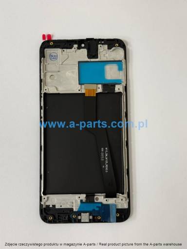 WYŚWIETLACZ LCD + EKRAN DOTYKOWY SAMSUNG A105 GALAXY A10 INCELL CZARNY (Z RAMKĄ)