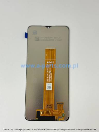 WYŚWIETLACZ LCD + EKRAN DOTYKOWY SAMSUNG A125 / A022 / A127 / M022 / A326 GALAXY A12 / A02 / A12 NACHO / M02 / A32 5G INCELL CZARNY (BEZ RAMKI)