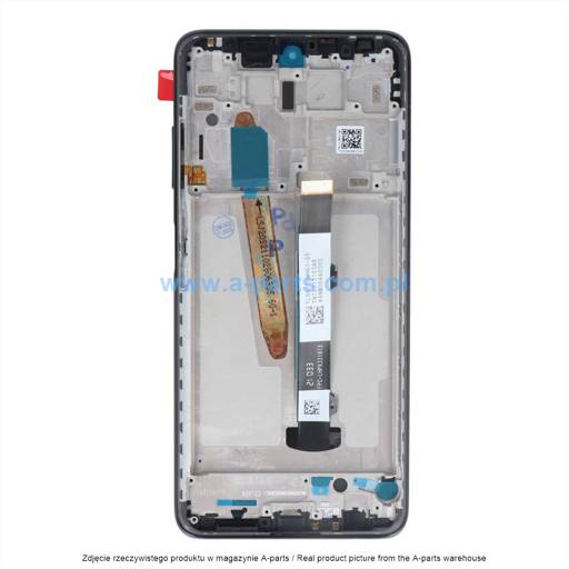 WYŚWIETLACZ LCD + EKRAN DOTYKOWY XIAOMI POCOPHONE X3 / X3 PRO CZARNY OLED ( Z RAMKĄ)