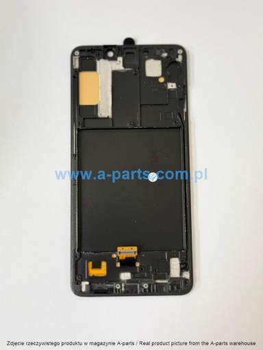 WYŚWIETLACZ LCD + EKRAN DOTYKOWY SAMSUNG A920 GALAXY A9 2018 INCELL PREMIUM CZARNY (Z RAMKĄ) (Z MAŁYMI CZĘŚCIAMI)