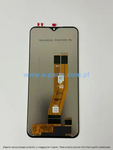 WYŚWIETLACZ LCD + EKRAN DOTYKOWY SAMSUNG A146B GALAXY A14 5G INCELL CZARNY (BEZ RAMKI) (BIG CONNECTOR)