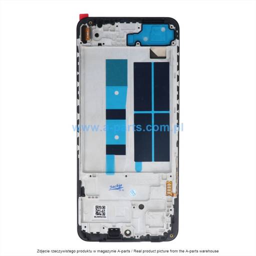 WYŚWIETLACZ LCD + EKRAN DOTYKOWY XIAOMI REDMI NOTE 12 4G CZARNY OLED ( Z RAMKĄ)