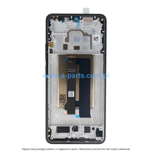 WYŚWIETLACZ LCD + EKRAN DOTYKOWY XIAOMI POCO X6 PRO CZARNY OLED ( Z RAMKĄ)