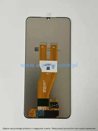 WYŚWIETLACZ LCD + EKRAN DOTYKOWY SAMSUNG A055 GALAXY A05 INCELL CZARNY (BEZ RAMKI)
