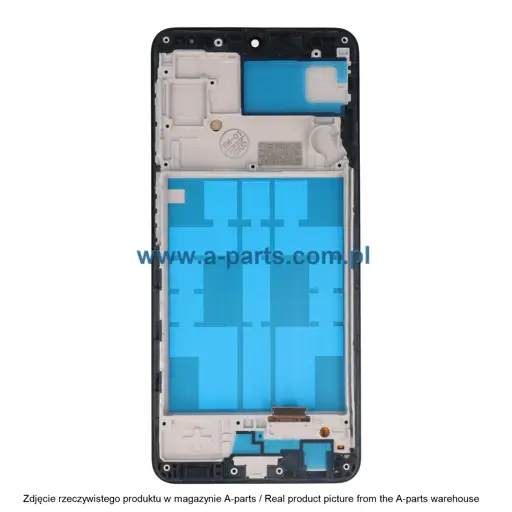 WYŚWIETLACZ LCD + EKRAN DOTYKOWY SAMSUNG A225 GALAXY A22 4G INCELL PREMIUM CZARNY (Z RAMKĄ) (Z MAŁYMI CZĘŚCIAMI)