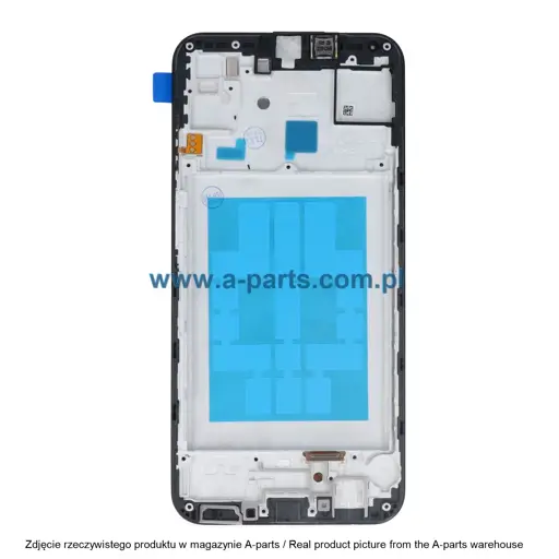 WYŚWIETLACZ LCD + EKRAN DOTYKOWY SAMSUNG A155 / A156 GALAXY A15 / A15 5G INCELL PREMIUM CZARNY (Z RAMKĄ) (Z MAŁYMI CZĘŚCIAMI)