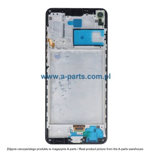 WYŚWIETLACZ LCD + EKRAN DOTYKOWY SAMSUNG A217 GALAXY A21S INCELL PREMIUM CZARNY (Z RAMKĄ) (Z MAŁYMI CZĘŚCIAMI)