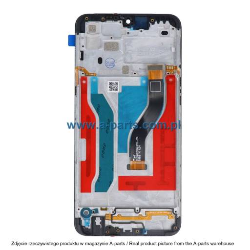 WYŚWIETLACZ LCD + EKRAN DOTYKOWY SAMSUNG A107 GALAXY A10S INCELL CZARNY (Z RAMKĄ)