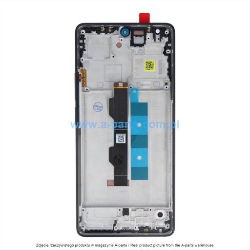 WYŚWIETLACZ LCD + EKRAN DOTYKOWY XIAOMI POCO M6 PRO CZARNY OLED ( Z RAMKĄ)
