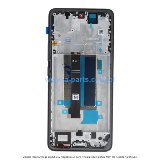 WYŚWIETLACZ LCD + EKRAN DOTYKOWY XIAOMI REDMI NOTE 13 PRO PLUS CZARNY OLED ( Z RAMKĄ)