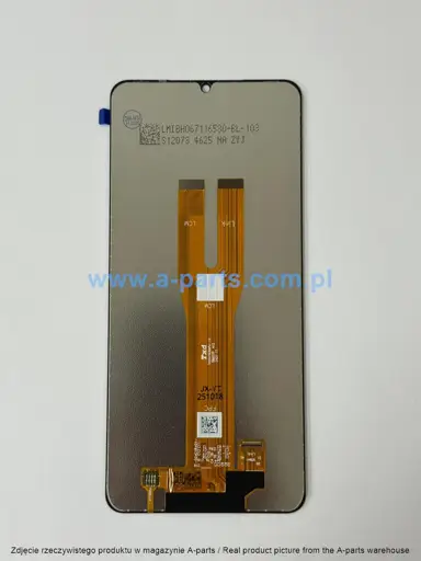 WYŚWIETLACZ LCD + EKRAN DOTYKOWY SAMSUNG A065 GALAXY A06 INCELL CZARNY (BEZ RAMKI)