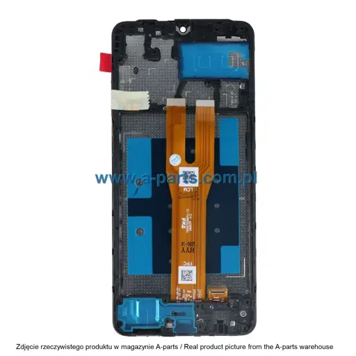 WYŚWIETLACZ LCD + EKRAN DOTYKOWY SAMSUNG A065 GALAXY A06 INCELL CZARNY (Z RAMKĄ)