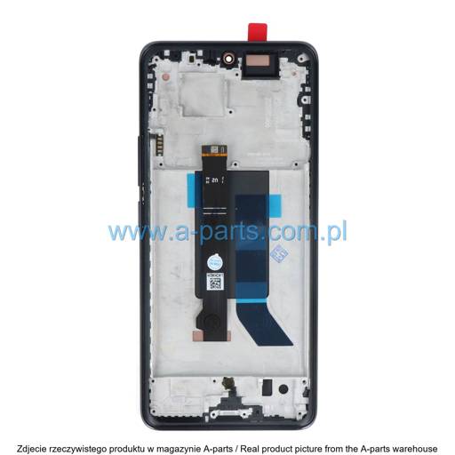WYŚWIETLACZ LCD + EKRAN DOTYKOWY XIAOMI REMI NOTE 14 PRO 5G CZARNY OLED Z RAMKĄ