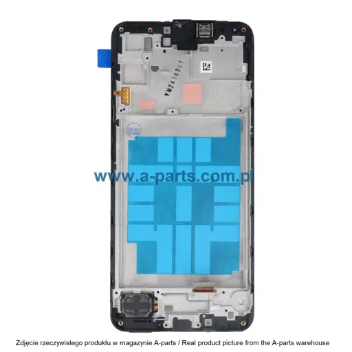 WYŚWIETLACZ LCD + EKRAN DOTYKOWY SAMSUNG A165 GALAXY A16 INCELL PREMIUM CZARNY (Z RAMKĄ) (Z MAŁYMI CZĘŚCIAMI)