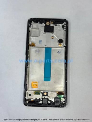 WYŚWIETLACZ LCD + EKRAN DOTYKOWY SAMSUNG A525 / A526 / A528 GALAXY A52 4G / A52 5G / A52S INCELL PREMIUM CZARNY (Z RAMKĄ) (Z MAŁYMI CZĘŚCIAMI)