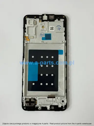 WYŚWIETLACZ LCD + EKRAN DOTYKOWY SAMSUNG A175 GALAXY A17 4G INCELL PREMIUM CZARNY (Z RAMKĄ) (Z MAŁYMI CZĘŚCIAMI)