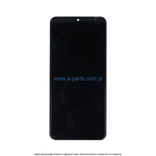 WYŚWIETLACZ LCD + EKRAN DOTYKOWY SAMSUNG A136 GALAXY A13 5G INCELL PREMIUM CZARNY (Z RAMKĄ) (Z MAŁYMI CZĘŚCIAMI)