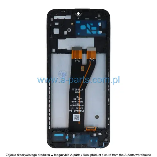WYŚWIETLACZ LCD + EKRAN DOTYKOWY SAMSUNG A146 GALAXY A14 5G INCELL CZARNY (Z RAMKĄ)
