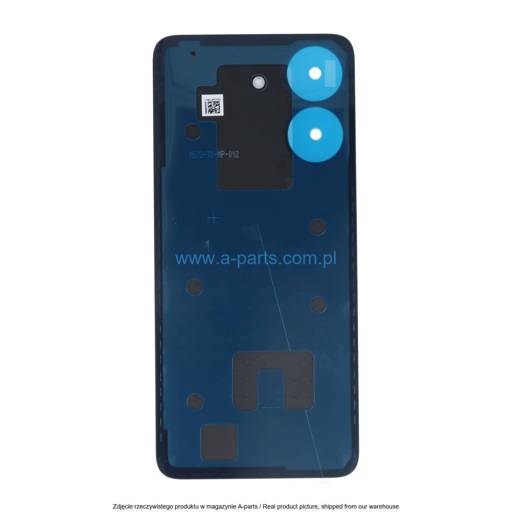 KLAPKA BATERII XIAOMI REDMI 13C - CZARNA - 1610111001475A ( ORYGINALNA )