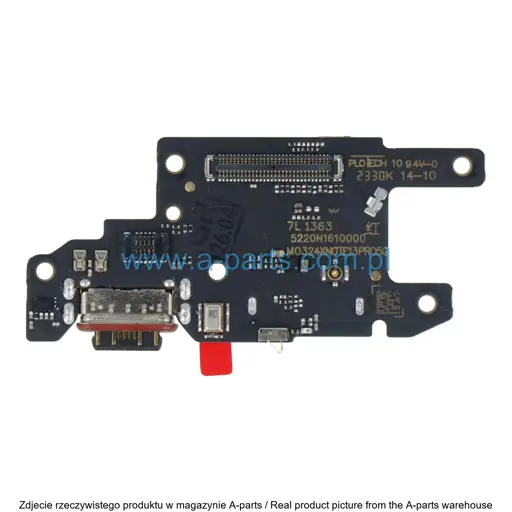 GNIAZDO ŁADOWANIA PŁYTKA ZŁĄCZE USB REDMI NOTE 13 PRO 5G