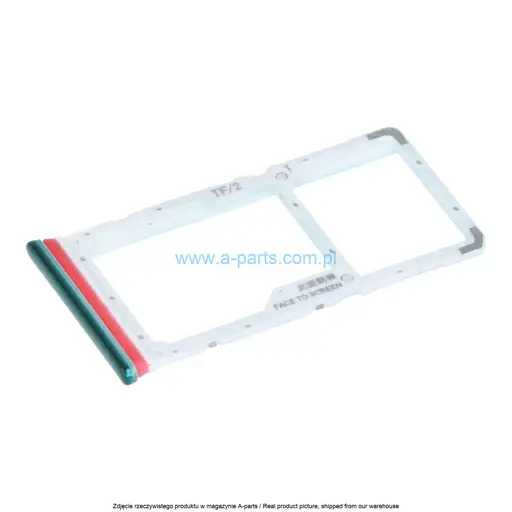 SZUFLADKA TACKA KARTY SIM XIAOMI REDMI NOTE 8 PRO - ZIELONA - 481905320050 ( ORYGINALNA )