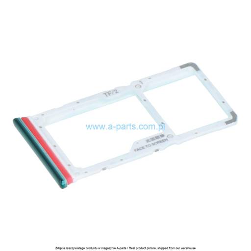 SZUFLADKA TACKA KARTY SIM XIAOMI REDMI NOTE 8 PRO - ZIELONA - 481905320050 ( ORYGINALNA )