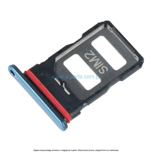 SZUFLADKA TACKA KARTY SIM XIAOMI MI 11I POCO F3 5G - NIEBIESKA - 482000007V3W ( ORYGINALNA )