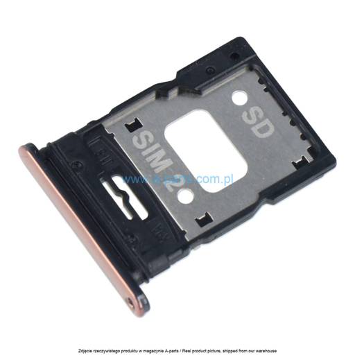 SZUFLADKA TACKA KARTY SIM XIAOMI MI 11 LITE 4G MI 11 LITE NE 5G - RÓŻOWA - 482000007Z3W ( ORYGINALNA )