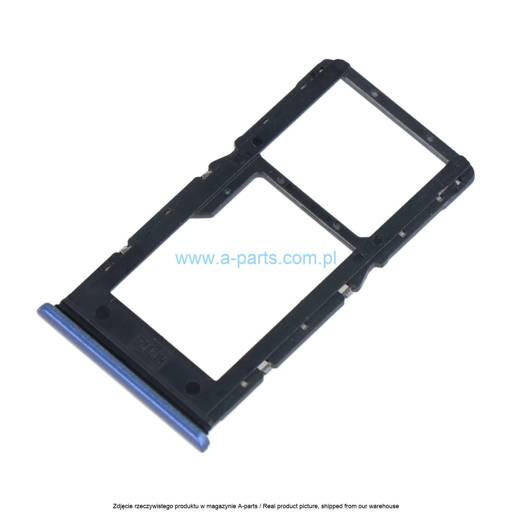 SZUFLADKA TACKA KARTY SIM XIAOMI REDMI NOTE 10 5G - NIEBIESKA - 482000009N9X ( ORYGINALNA )