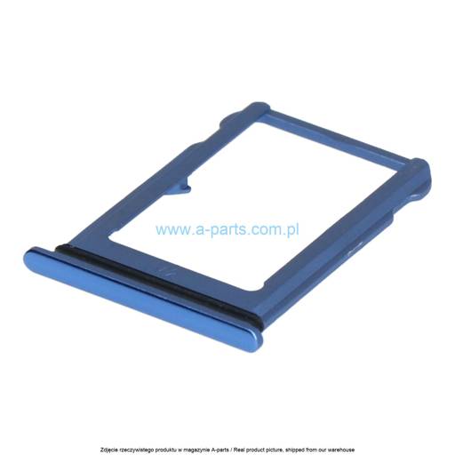 SZUFLADKA TACKA KARTY SIM XIAOMI MI 9 - NIEBIESKA - 4850872200A1 ( ORYGINALNA )
