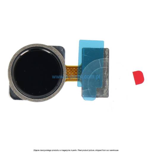 TAŚMA CZYTNIK LINII PAPILARNYCH XIAOMI REDMI NOTE 7 - CZARNA - 492121037059 ( ORYGINALNA )