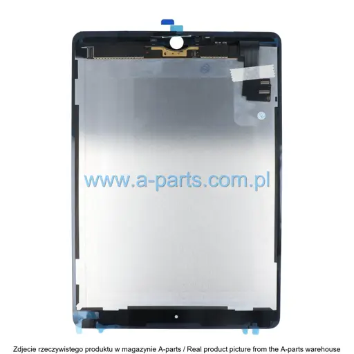 WYŚWIETLACZ LCD + EKRAN DOTYKOWY DO IPAD AIR 9.7" GEN2 (2014) A1566 / A1567 ODNOWIONY (REFURBISHED) FOG CZARNY