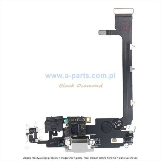 TAŚMA FLEX DO IPHONE 11 PRO MAX BIAŁA ZE ZŁĄCZEM ŁADOWANIA