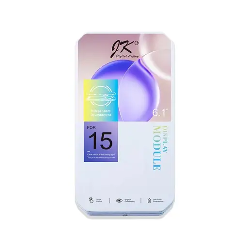 WYŚWIETLACZ LCD + EKRAN DOTYKOWY 60HZ DO IPHONE 15 INCELL FHD JK
