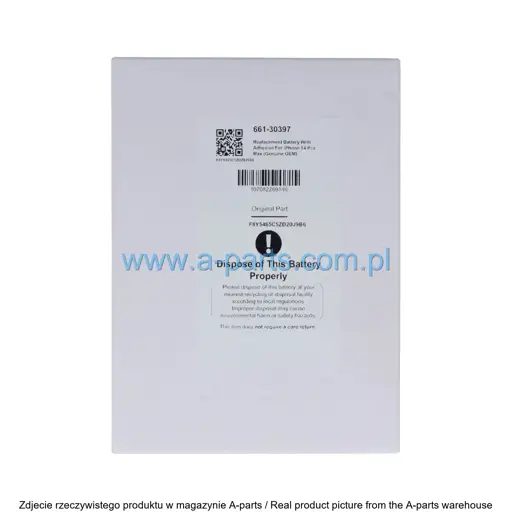BATERIA DO IPHONE 14 PRO MAX 661-30397 SERVICE PACK