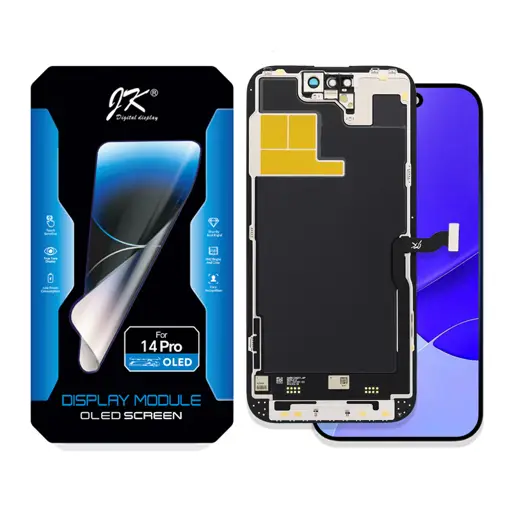 WYŚWIETLACZ LCD + EKRAN DOTYKOWY 90HZ DO IPHONE 14 PRO OLED HARD JK