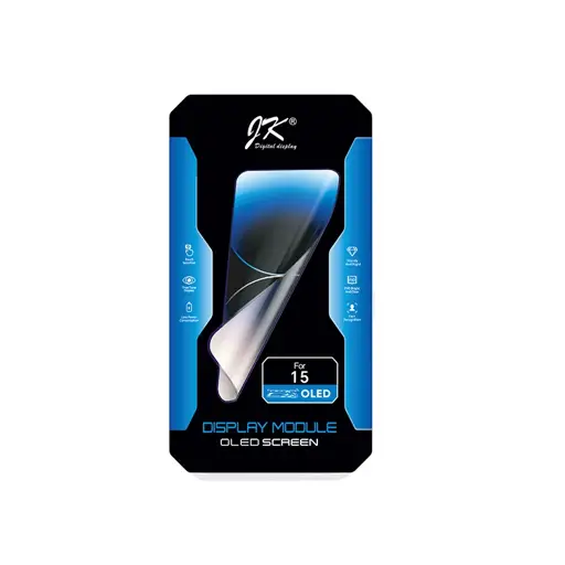 WYŚWIETLACZ LCD + EKRAN DOTYKOWY 90HZ DO IPHONE 15 OLED HARD JK