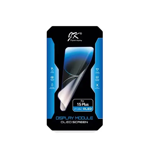 WYŚWIETLACZ LCD + EKRAN DOTYKOWY 60HZ DO IPHONE 15 PLUS OLED HARD JK