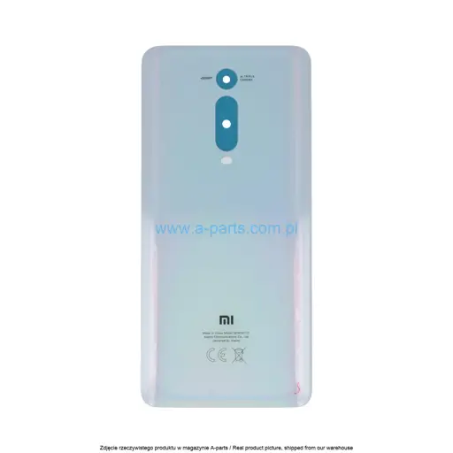 KLAPKA BATERII XIAOMI MI 9T PRO - BIAŁA - 55050000031Q ( ORYGINALNA )