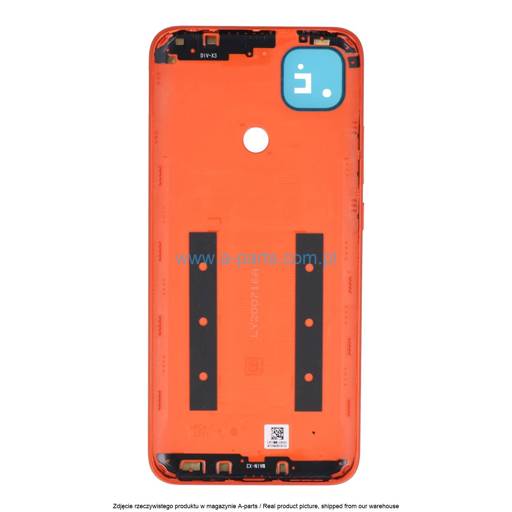 KLAPKA BATERII XIAOMI REDMI 9C - POMARAŃCZOWA - 55050000ES2D 55050000I52D ( ORYGINALNA )