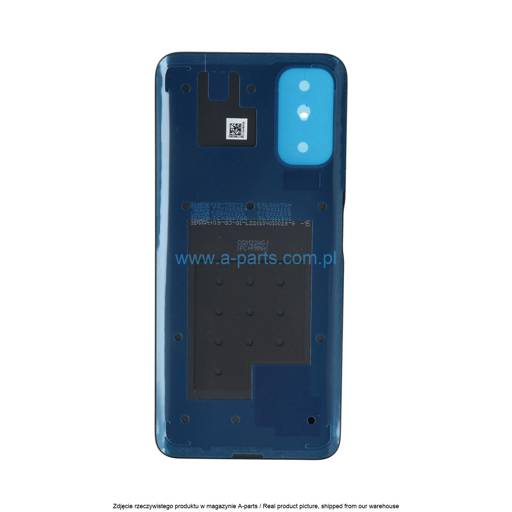 KLAPKA BATERII XIAOMI REDMI NOTE 10 5G - CZARNA - 55040000289X 550500012A9X ( ORYGINALNA )