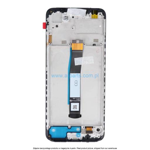 WYŚWIETLACZ LCD + EKRAN DOTYKOWY XIAOMI REDMI 10C CZARNY 560001C3QA00 (ORYGINALNY)