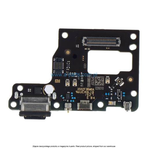 GNIAZDO ŁADOWANIA PŁYTKA USB XIAOMI MI 9 LITE - 5600020F3B00 ( ORYGINALNE )