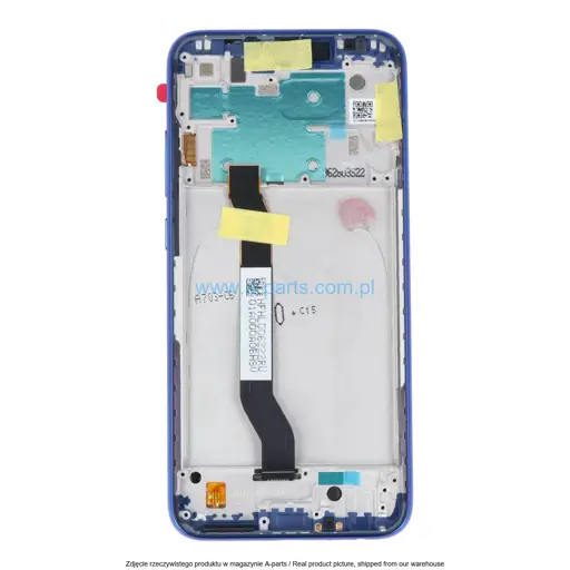 WYŚWIETLACZ LCD + EKRAN DOTYKOWY XIAOMI REDMI NOTE 8 REDMI NOTE 8 2021 NIEBIESKI 5600030C3J00 (ORYGINALNY)